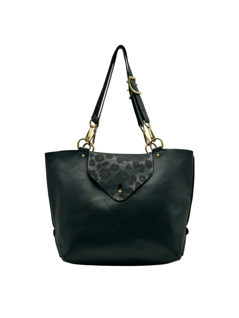 Form Function Form Black Horween Leather Shoulder Bag